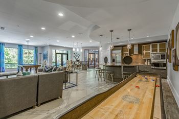 Shuffleboard table